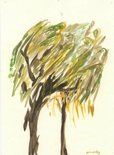 Herbstmotiv – Kunst von Patricia Morf